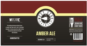 West Side Brewing Amber Ale April 2020