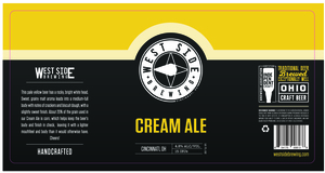 West Side Brewing Cream Ale