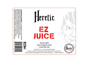 Heretic Brewing Co. Ez Juice