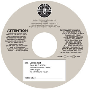 Southern Tier Brewing Co Lemon Tart