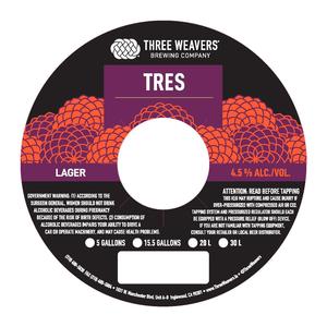 Three Weavers Tres April 2020