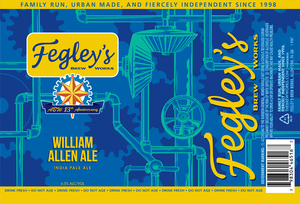 Fegley's Brew Works William Allen Ale May 2020