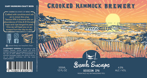 Beach Escape Session IPA W/ Tangerine Peel