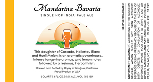 Hopsy Mandarina Bavaria Single Hop India Pale Ale May 2020