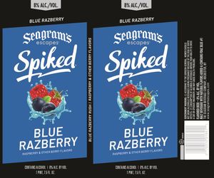 Seagram's Escapes Spiked Blue Razberry