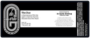 De Garde Brewing The Duo