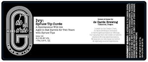 De Garde Brewing Ivy: Spruce Tip Cuvee