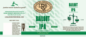 Legal Remedy Brewing Co. Bailout IPA