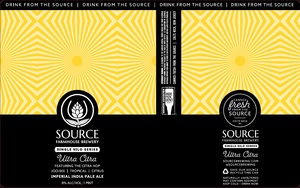 Source Farmhouse Brewery Ultra Citra May 2020