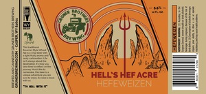 Gruner Brothers Brewing Hell's Hef Acre Hefeweizen May 2020