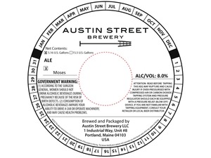 Austin Street Brewery Moses May 2020