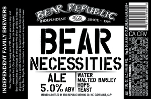 Bear Necessities May 2020