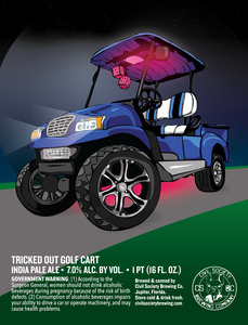 Tricked Out Golf Cart 