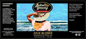 Ashton Brewing Company Jolie Blonde
