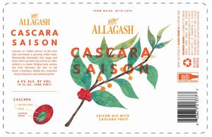 Allagash Brewing Co. Cascara Saison