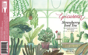 Urban Artifact Strawberry Iced Tea