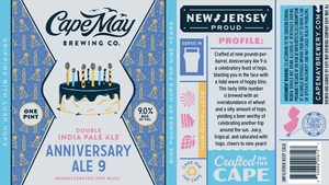 Cape May Brewing Co. Anniversary Ale May 2020