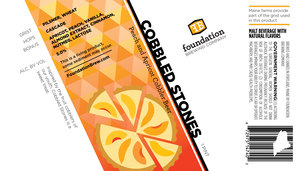 Foundation Brewing Company Cobbled Stones