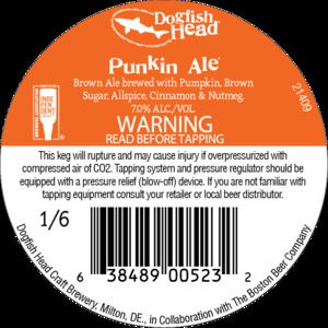 Dogfish Head Punkin Ale