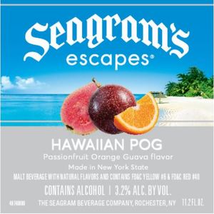 Seagram's Escapes Hawaiian Pog