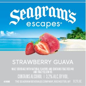 Seagram's Escapes Strawberry Guava May 2020
