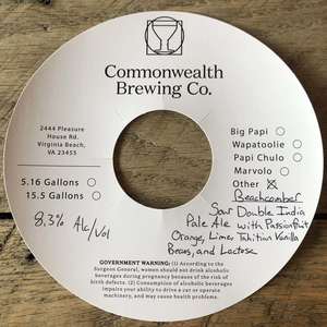 Commonwealth Brewing Co Beachcomber