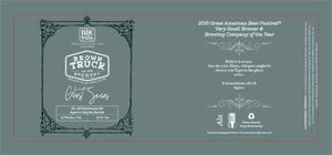 Brown Truck Brewery No. 48 Farmhouse Ale Aged In Tequila Barrels