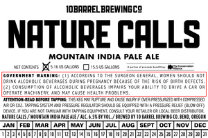 10 Barrel Brewing Co. Nature Calls