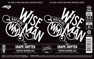 Wise Man Brewing Shape Shifter Coffee Blonde Ale May 2020