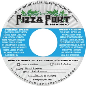 Pizza Port Brewing Co. Beach Retreat