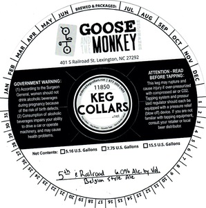 Goose And The Monkey Brewhouse 5th & Railroad