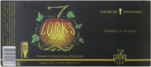 7 Locks Brewing Pumpkin Ale May 2020