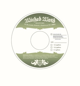 Wicked Weed German Chocolate Cake May 2020
