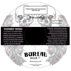 Burial Beer Co A Silence Beyond Comprehension