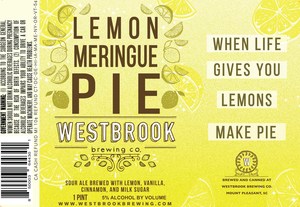 Westbrook Brewing Company Lemon Meringue Pie