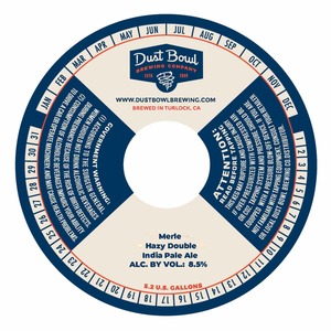 Dust Bowl Brewing Co Merle Hazy Double India Pale Ale