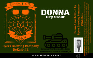 Byers Brewing Company Donna