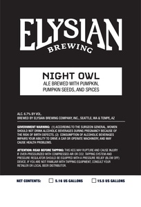 Elysian Brewing Night Owl Ale June 2020