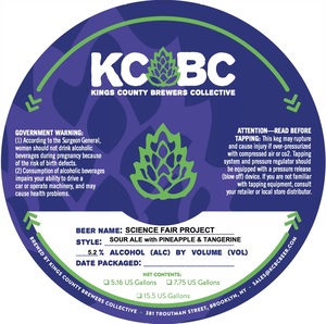 Kings County Brewers Collective Science Fair Project May 2020