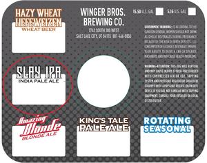 Winger Bros. Slay IPA