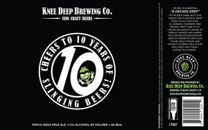 Knee Deep Brewing Co 10 May 2020