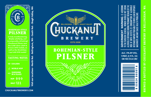Chuckanut Brewery Bohemian Style Pilsner