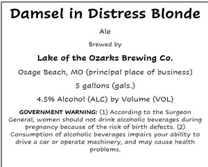 Damsel In Distress Blonde 
