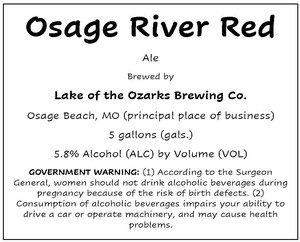 Osage River Red May 2020