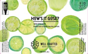 Well Crafted Beer Company How's It Gose? May 2020