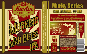 Austin Brothers Beer Co Murking Man Blues