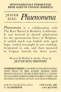 Jester King Phaenomena
