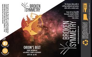 Broken Symmetry Orion's Belt