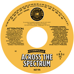 Southern Tier Brewing Company Across The Spectrum March 2022
