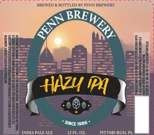 Penn Brewery Hazy IPA March 2022